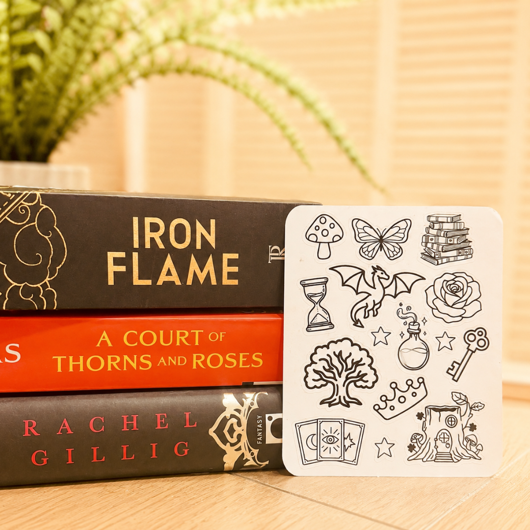 Fantasy Color-Your-Own Sticker Starter Sheet